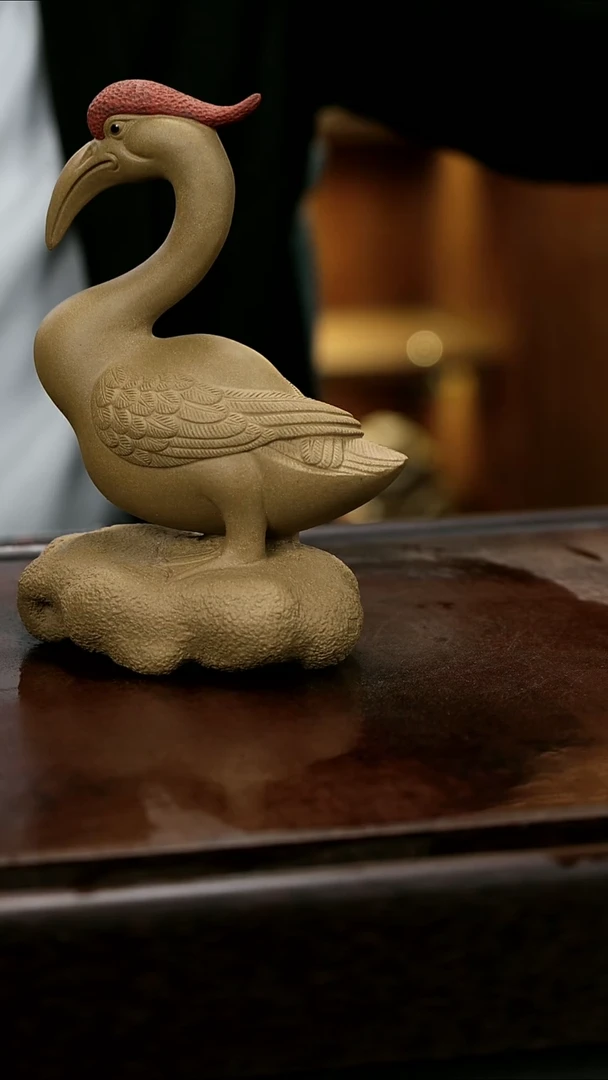 紫砂茶宠猫****城鸿运当头