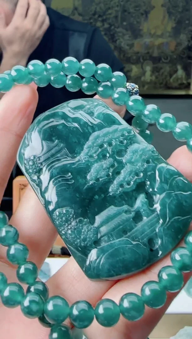 【闪购商品】翡翠颈饰未镶嵌1111111111