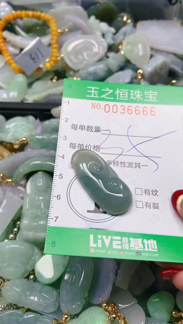 【闪购商品】翡翠颈饰未镶嵌闪购0036666