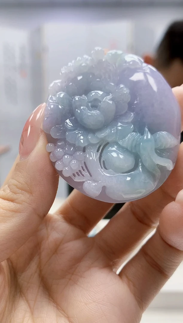 未镶嵌定制翡翠4856ty-毛货挂件21