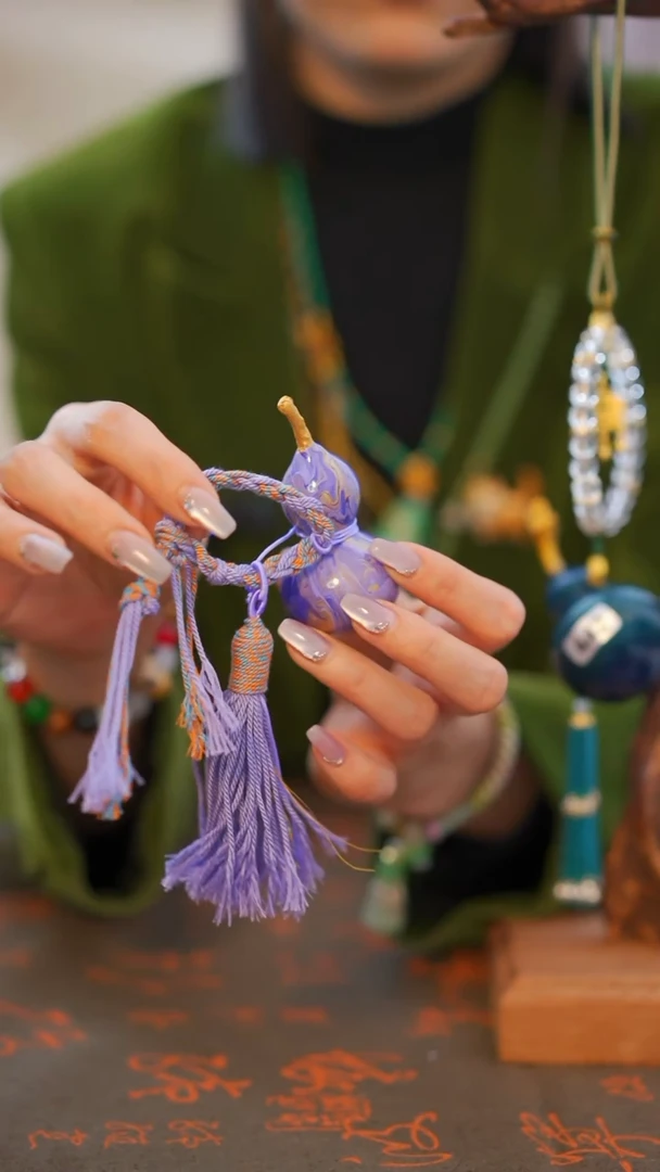 509非遗漆手艺工天然葫芦文玩福禄