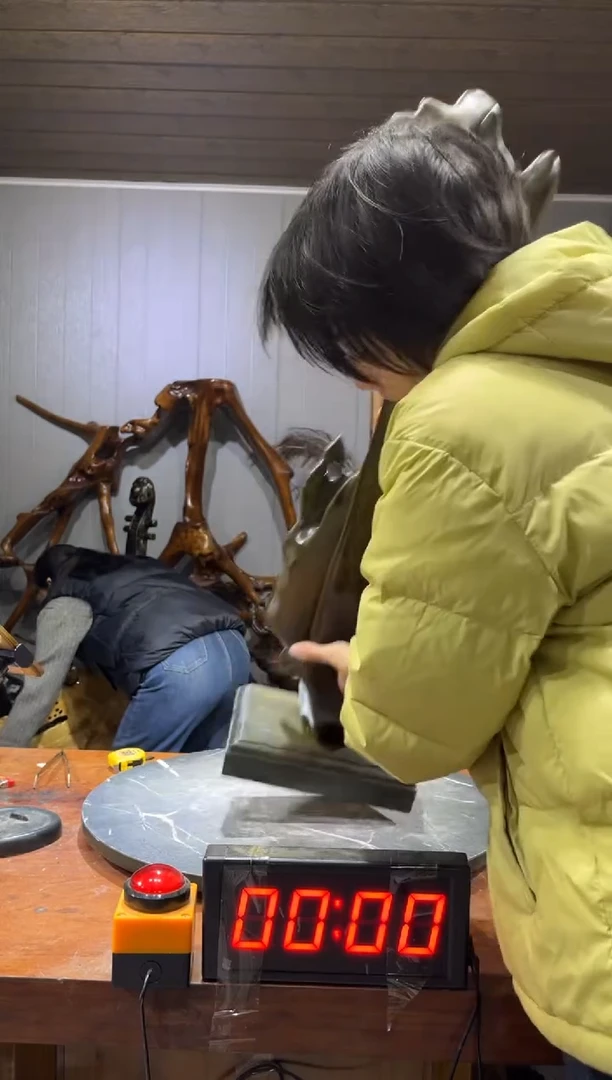 金丝楠星**3阴沉木随行摆件