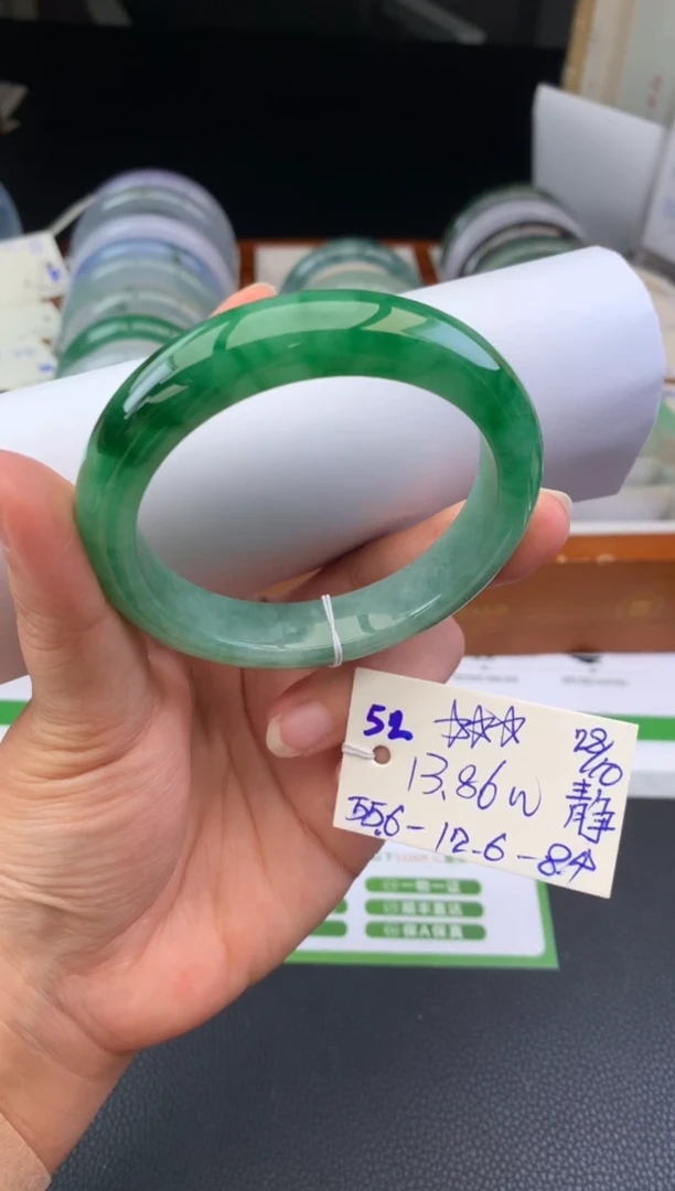 未镶嵌手镯翡翠假一赔三 手镯