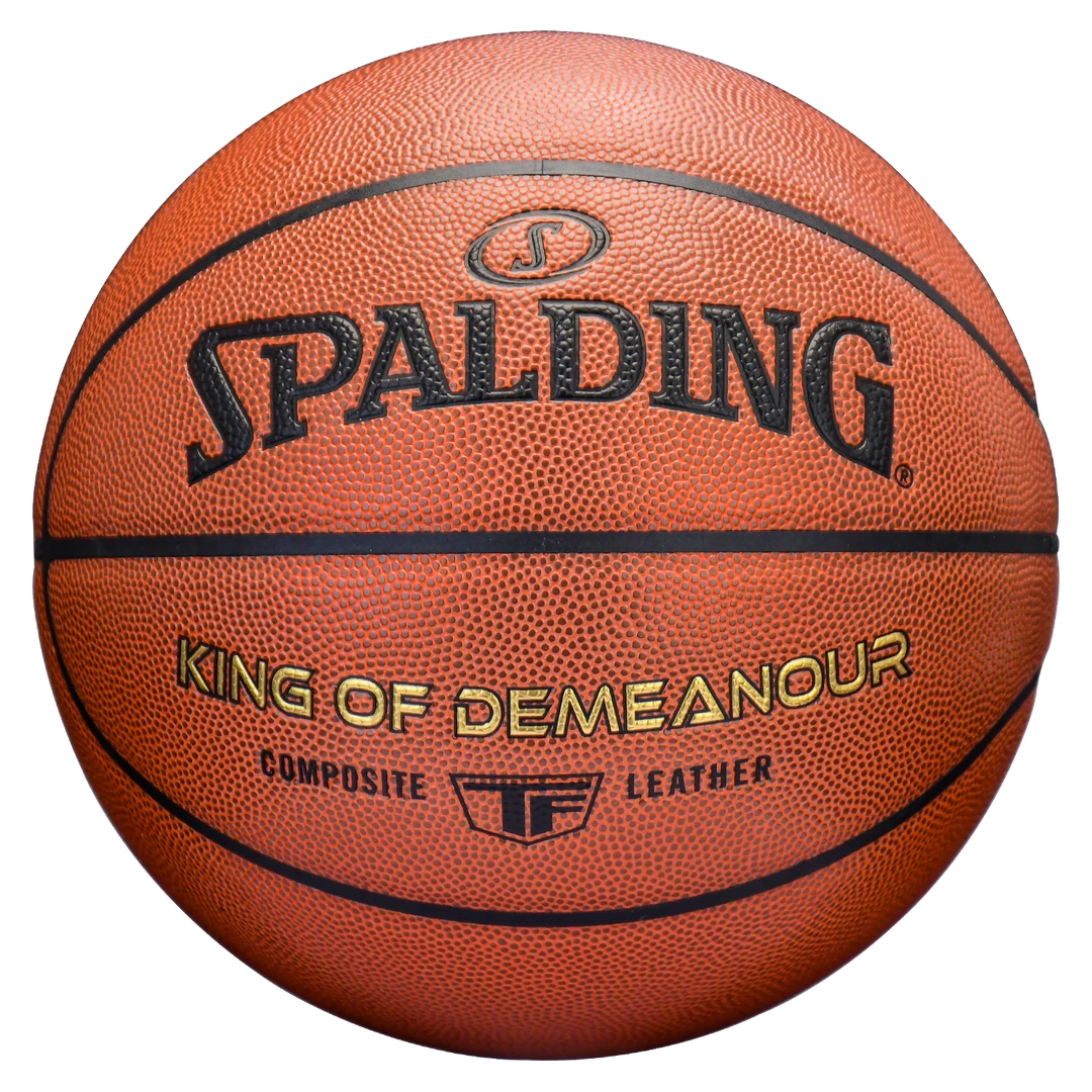 斯伯丁TF系列KingOfDemeanor入门款训练室内外通用7号篮球推荐