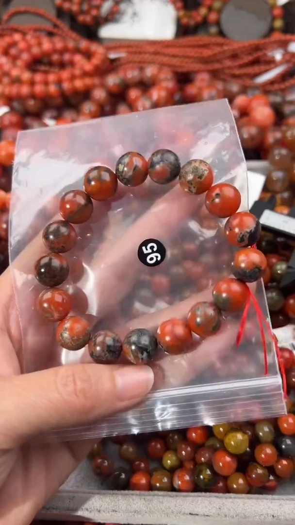 南红玛瑙手串未镶嵌12