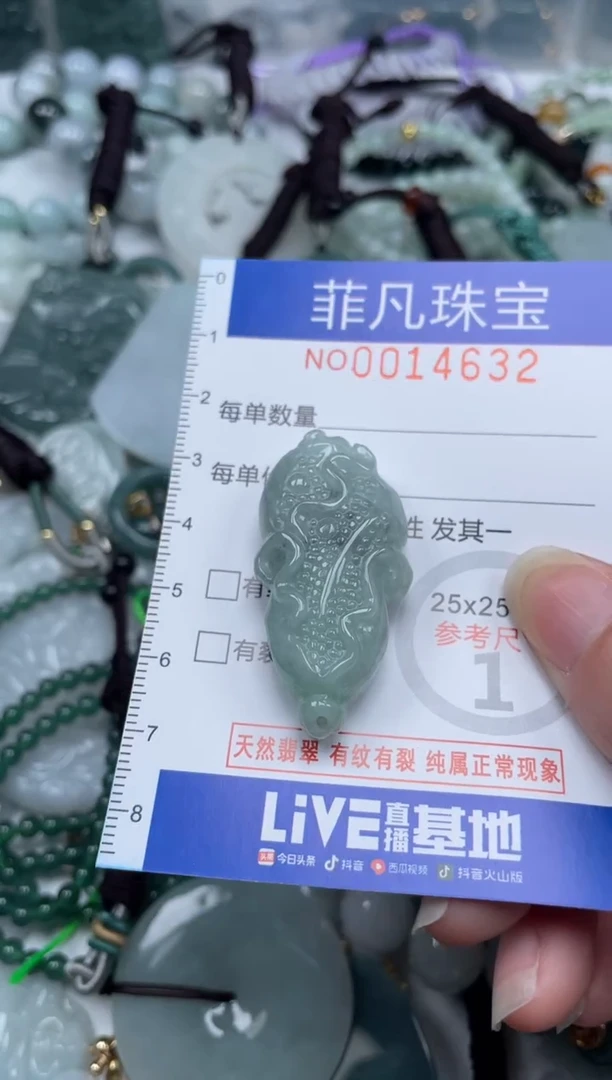 颈饰未镶嵌翡翠14632