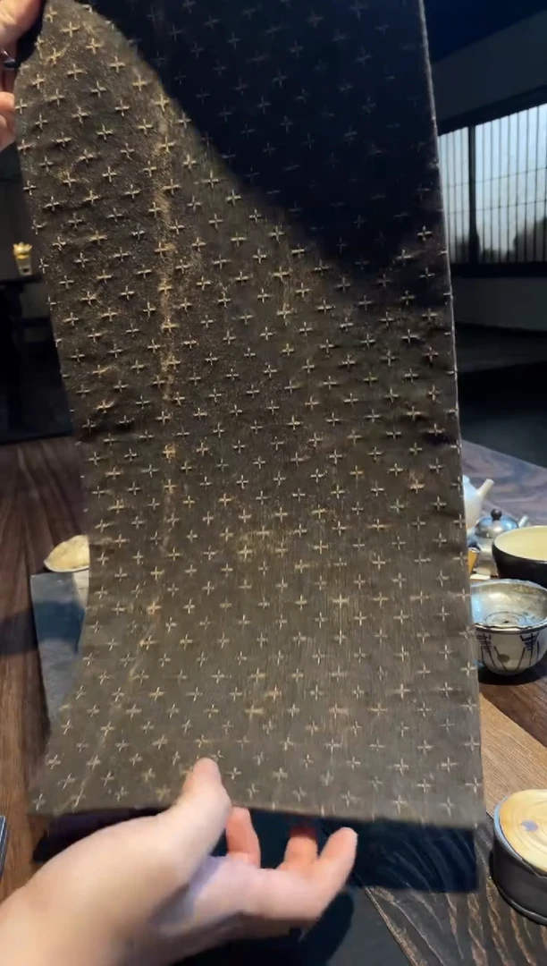 十字纹茶席.....