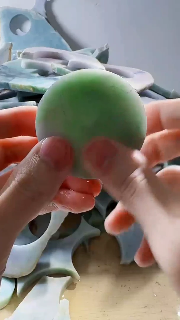 翡翠配石缅甸翡翠A货文612
