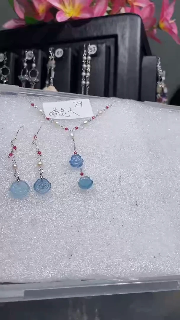 紫晶耳饰银S925镶嵌无****大无敌的喵老大