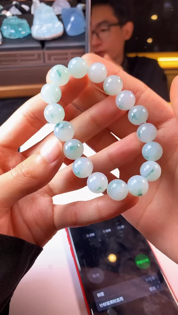 未镶嵌定制翡翠钙****～5011毛货不退不换