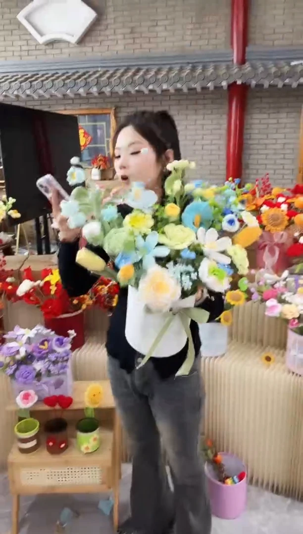 非遗手工定制花束，孤品清仓！！