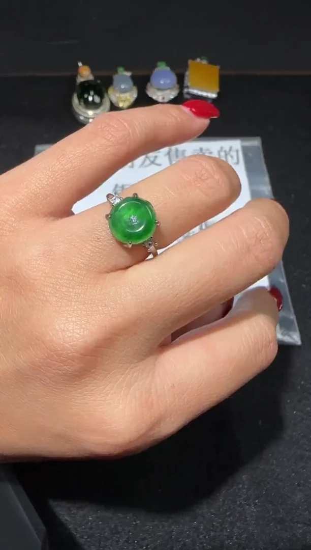【闪购商品】翡翠戒指未镶嵌7924多样性发货拍一发一