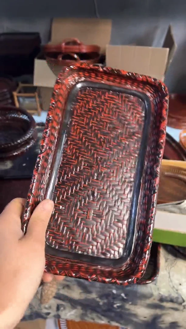 【闪购商品】23*13cm长方形盘21564156