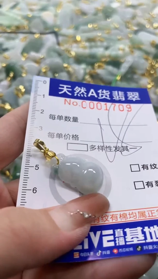 颈饰未镶嵌翡翠天然A货翡翠
