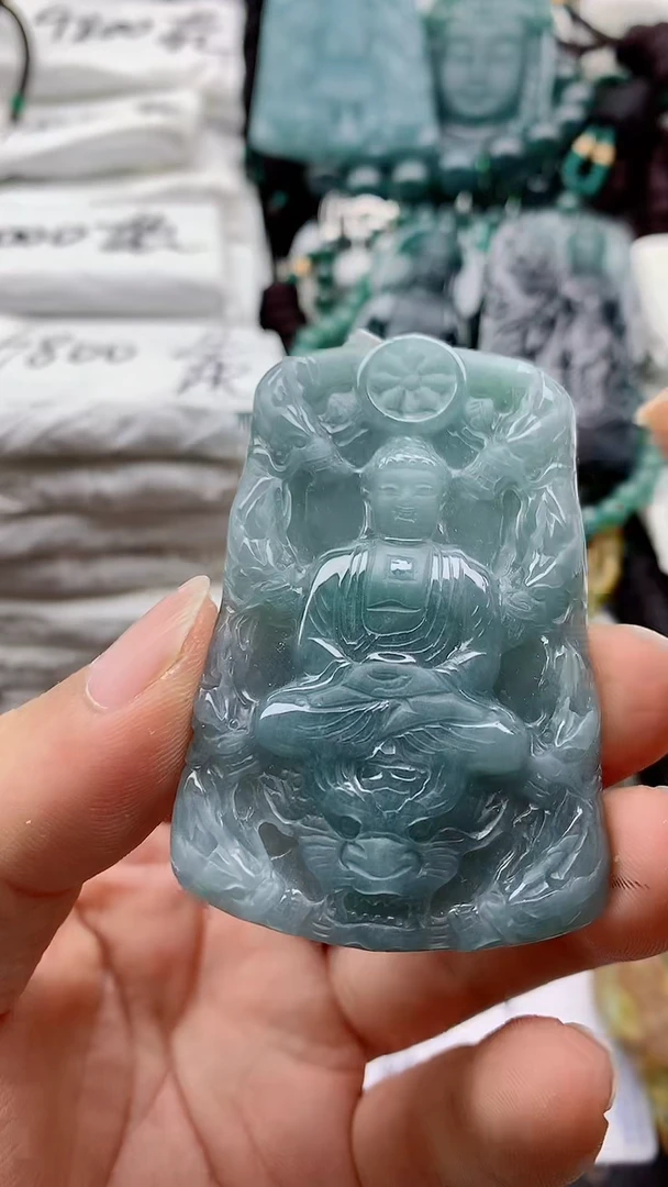 翡翠未镶嵌颈饰8888888888