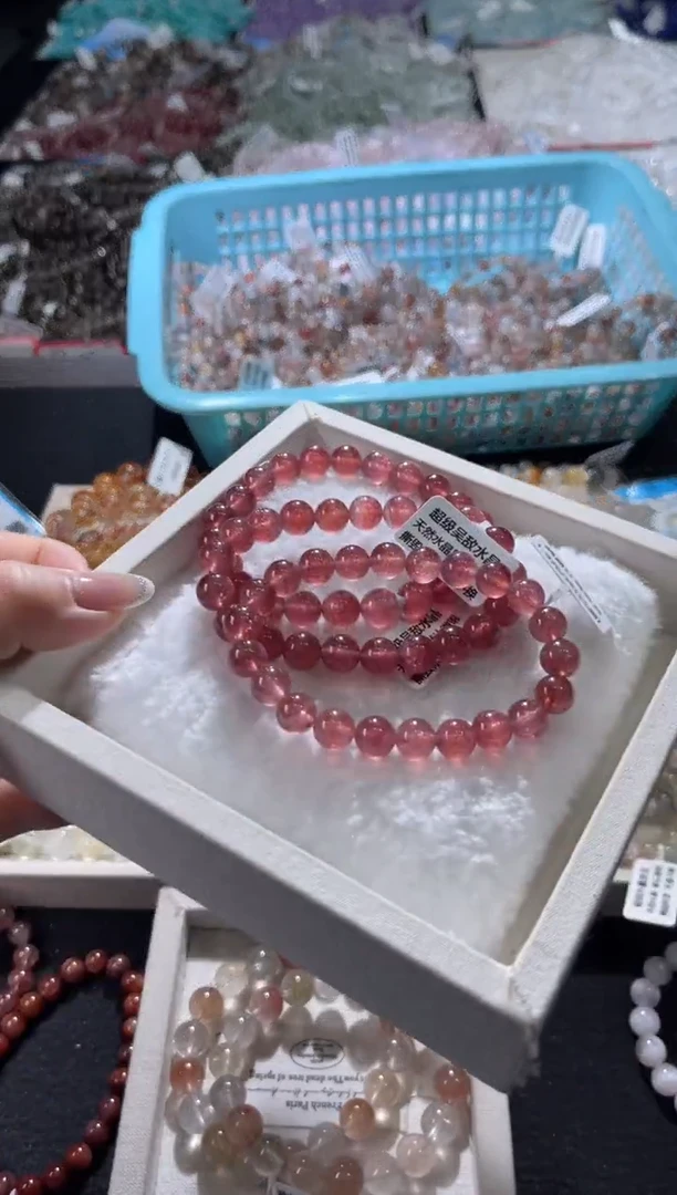 未镶嵌手链水晶161号 3条8+多样性发一C