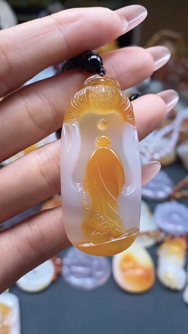 【闪购商品】玛瑙/玉髓颈饰未镶嵌dd