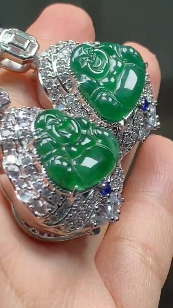 颈饰未镶嵌翡翠多样性发货【只发一件】*q38