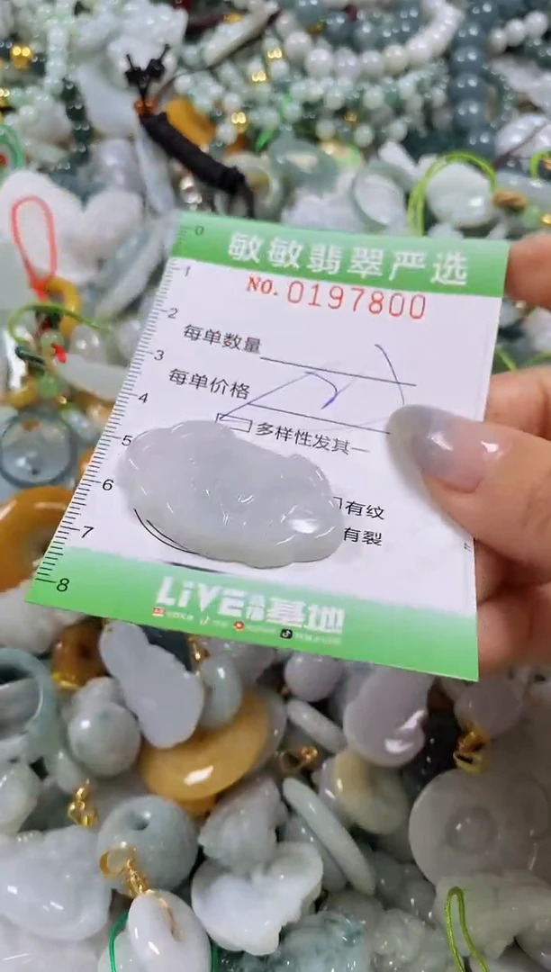 翡翠未镶嵌颈饰闪购0197800多样性发其一