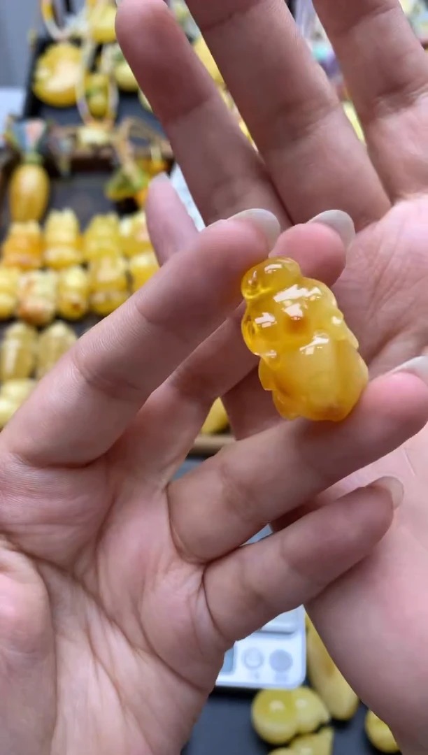 未镶嵌琥珀珠宝奇石014琥珀蜜蜡