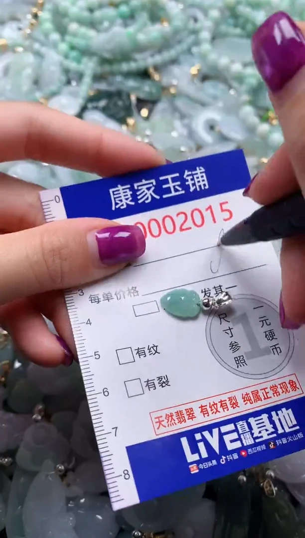 颈饰未镶嵌翡翠2015