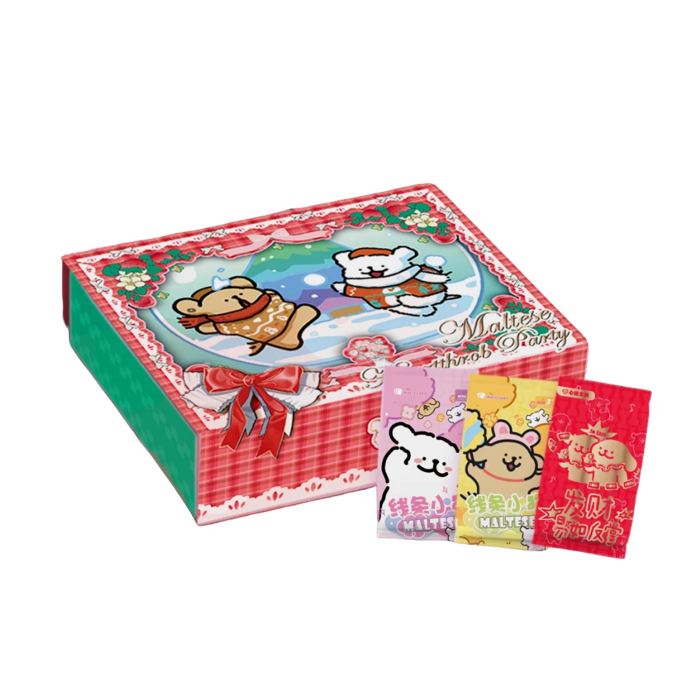 【吃饱饱】心动文创线条小狗 国产二创盲盒卡牌（默认待拆，拆后不退）