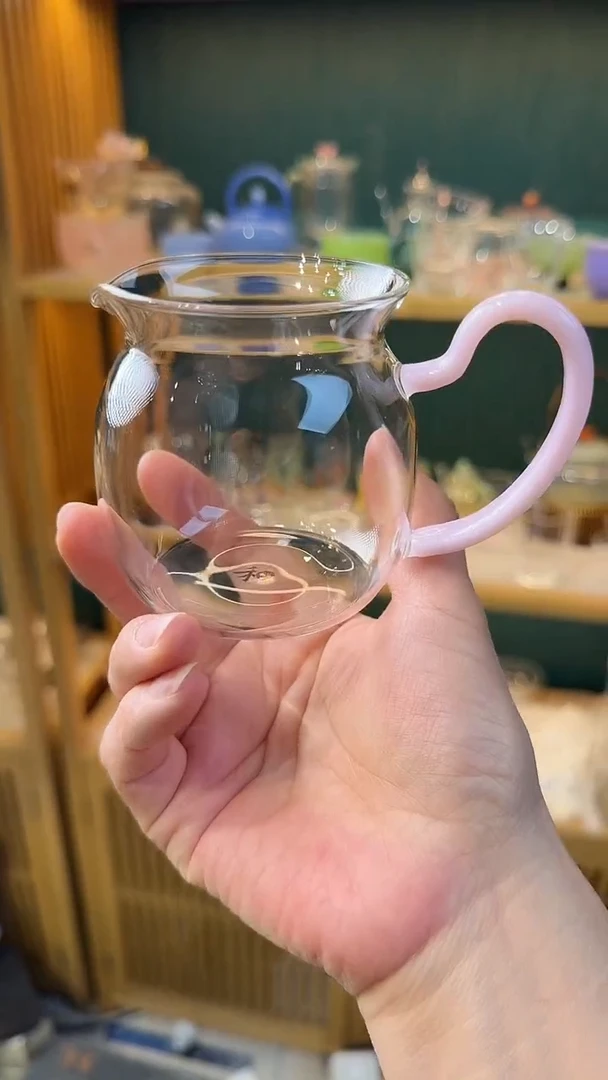 禾器粉玉小圆满公道杯