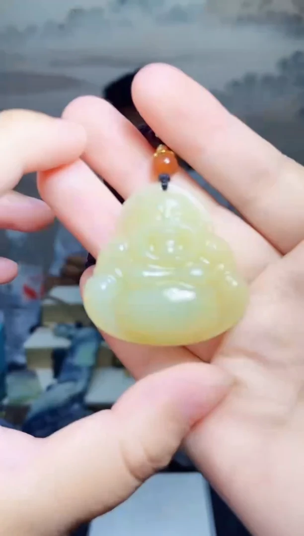 和田玉未镶嵌颈饰1