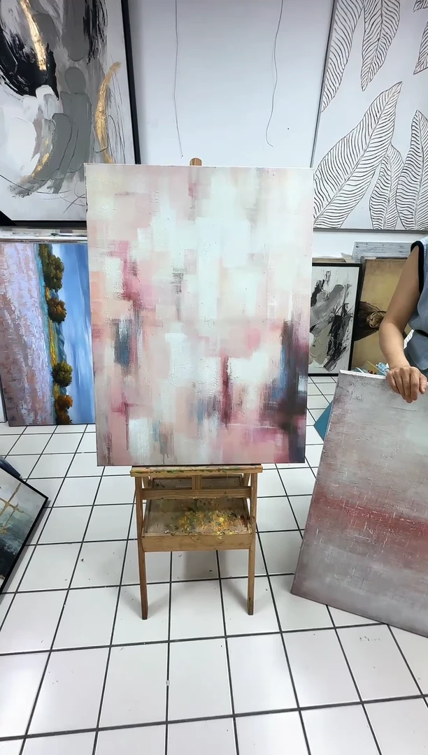 168现代艺术装饰画油画75cm*100cm