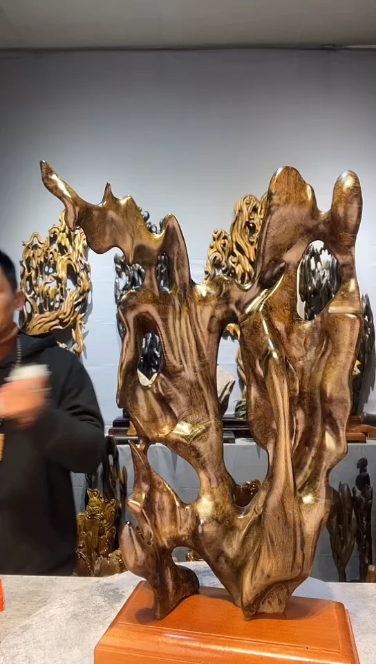 【闪购商品】金丝楠金丝楠小叶桢楠随行摆件79