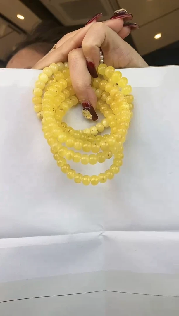 【闪购商品】琥珀手链未镶嵌多样性发一