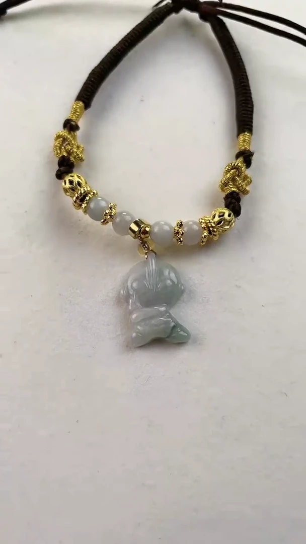 【闪购商品】翡翠颈饰未镶嵌翡翠手串