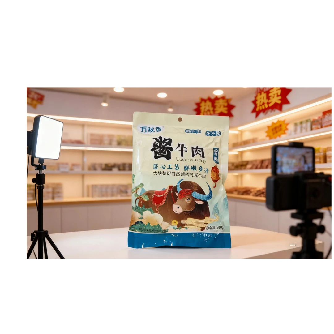 正宗酱牛肉卤味零食开袋即食熟五香牛肉熟食
