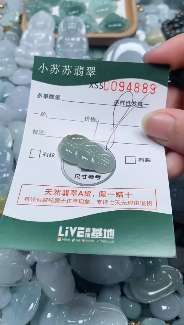 【闪购商品】翡翠颈饰未镶嵌闪购商品0094889