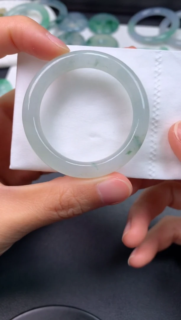 未镶嵌定制翡翠0852820938（38*6.7*6.7）