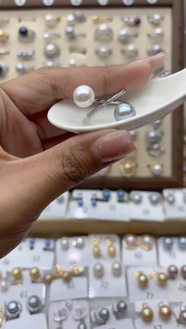 【闪购商品】淡水珍珠耳饰合金0.0