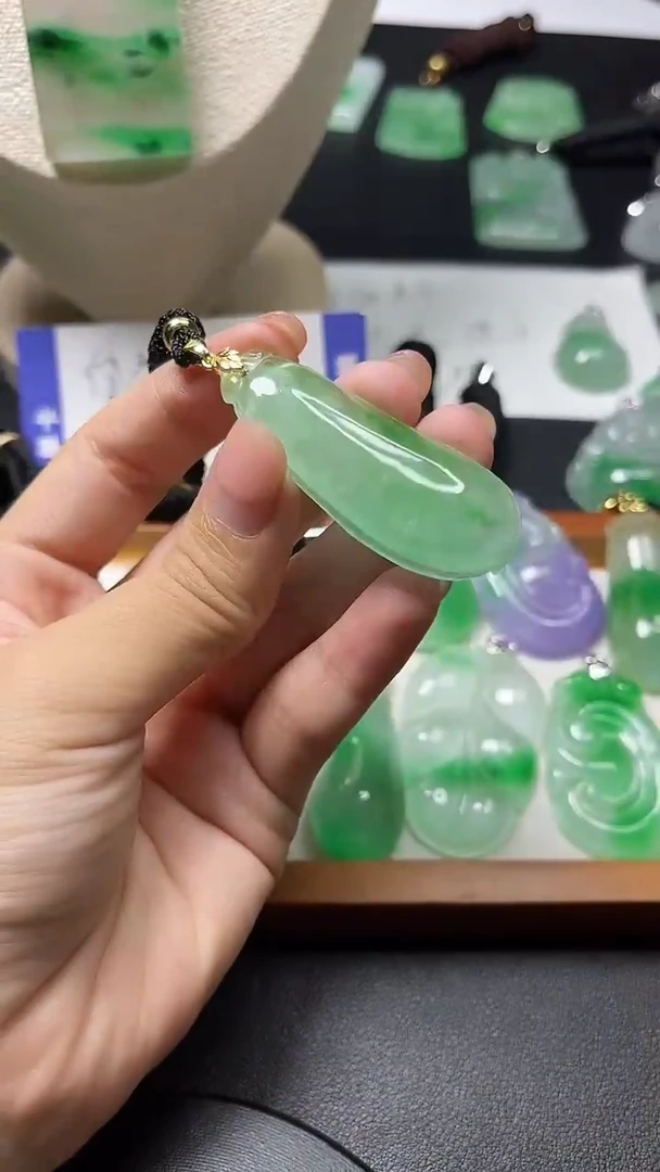 颈饰未镶嵌翡翠所见即所得 一图一物