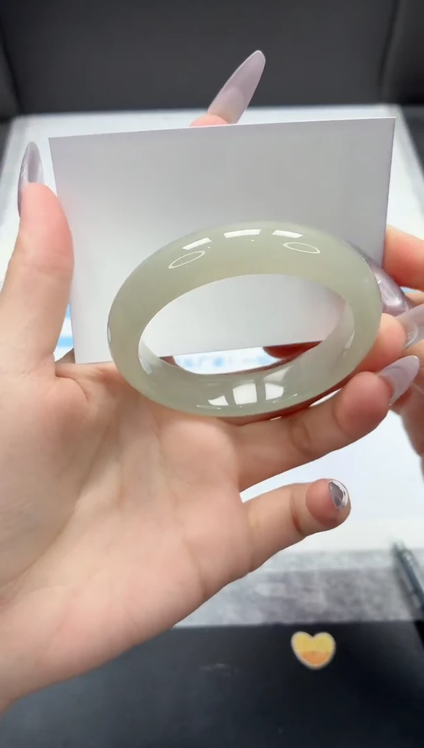 石英质玉手镯未镶嵌130/54.2东陵玉