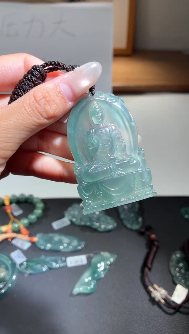 吊坠(不含链)未镶嵌翡翠天然A货翡翠