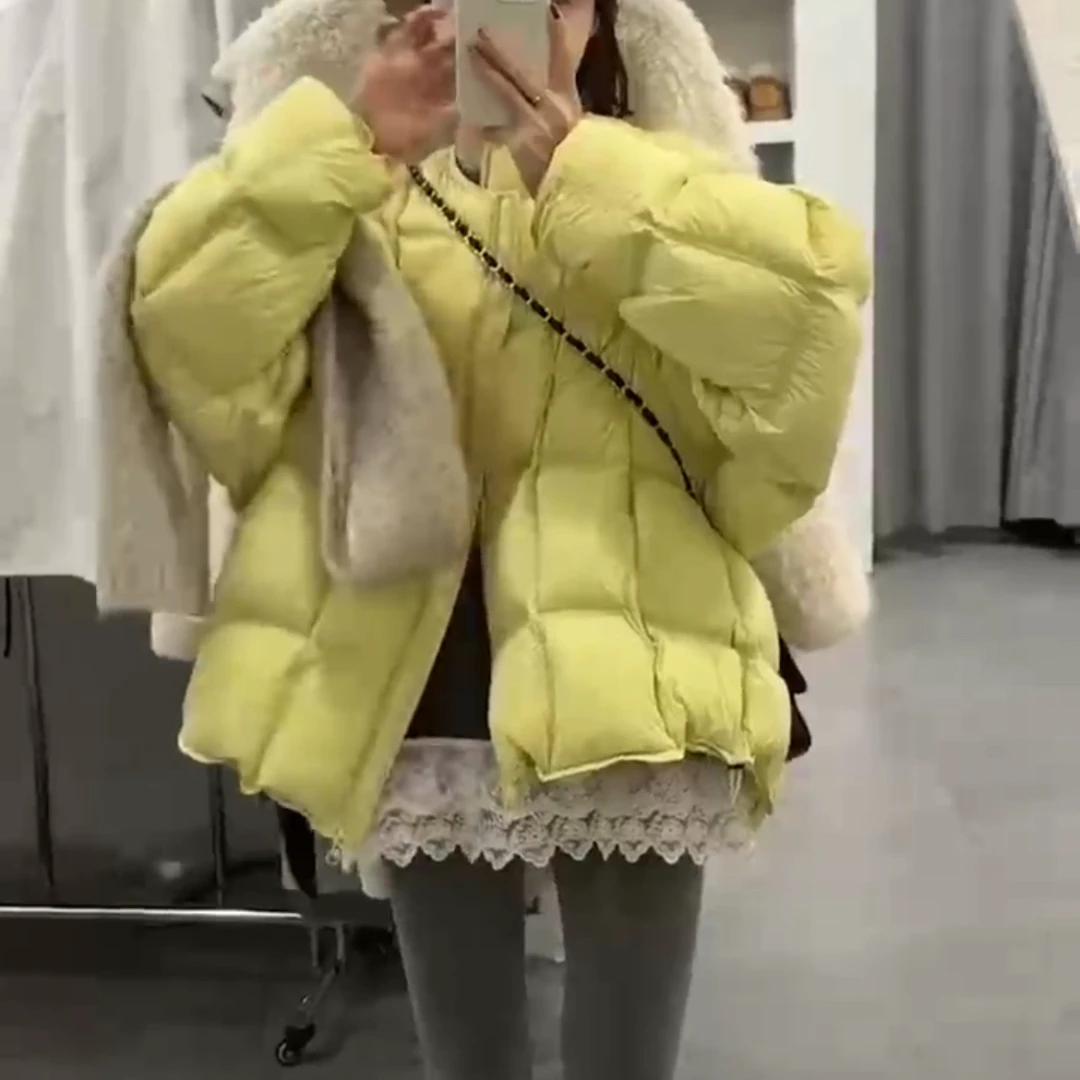 韩版24冬新款温暖厚实款外套