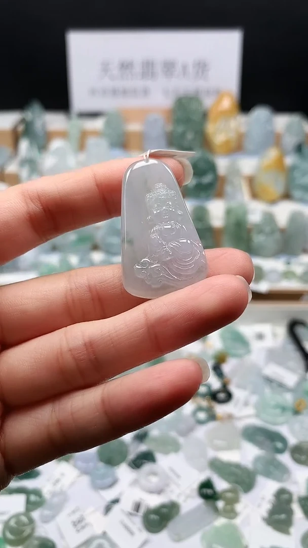 吊坠(不含链)未镶嵌翡翠24宝宝佛