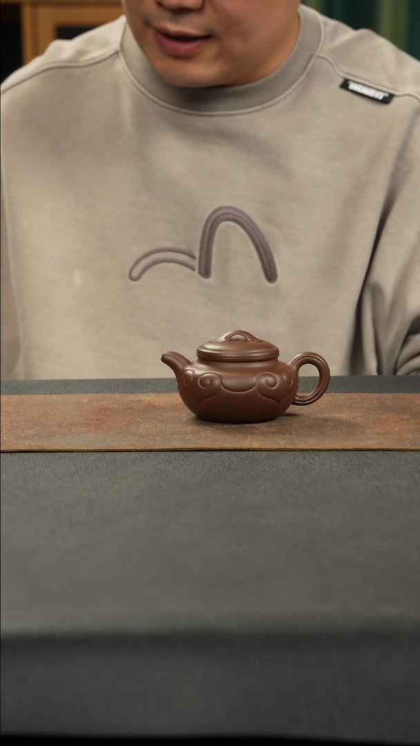 茶壶紫砂仿古如意