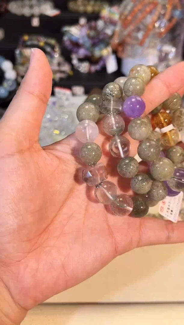 未镶嵌手串水晶p908多样性发货一件
