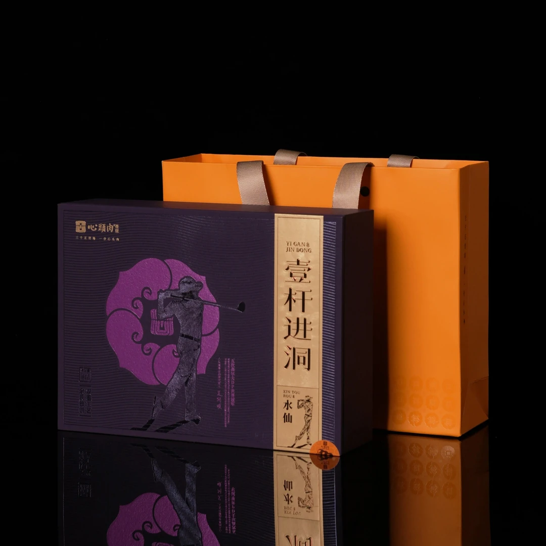 心头肉岩茶村 | 壹杆进洞-赤霞洞老枞水仙 54g高端礼盒 武夷岩茶