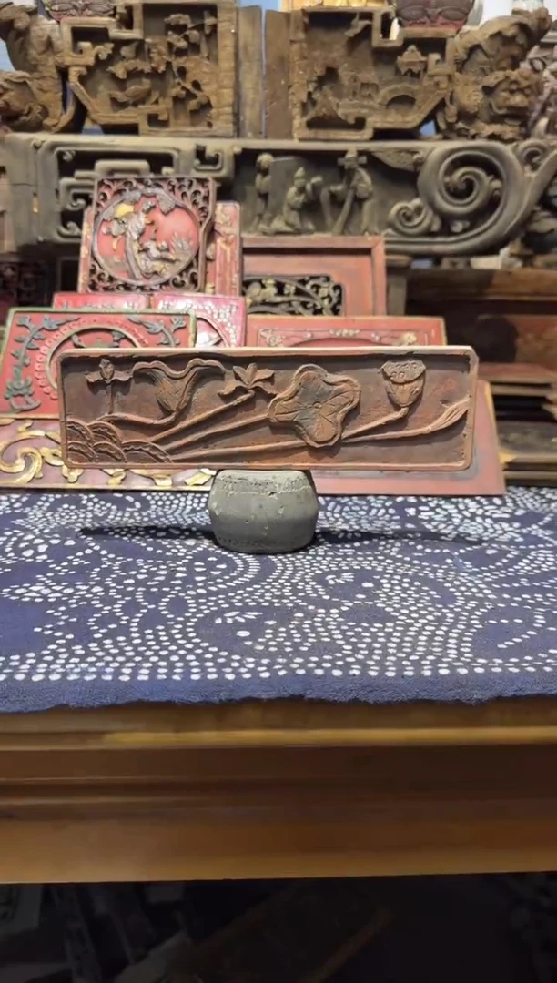 香榧木爵***醺老木雕老物件