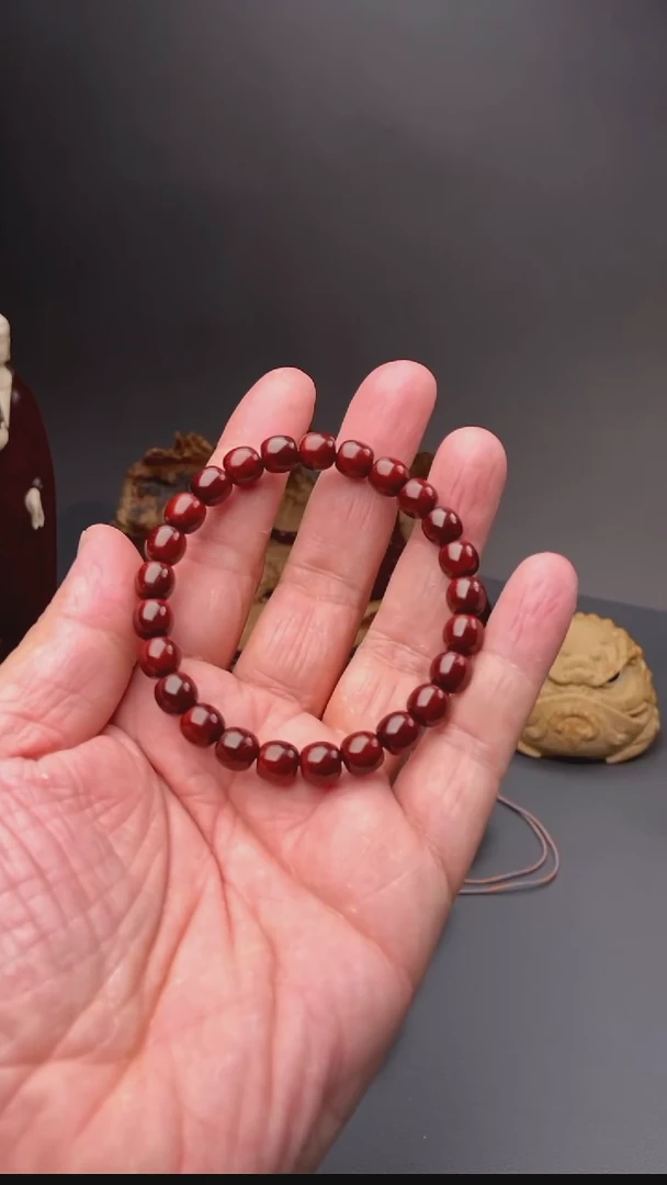 小叶紫檀印度小叶紫檀琴料精工8x8.5mm