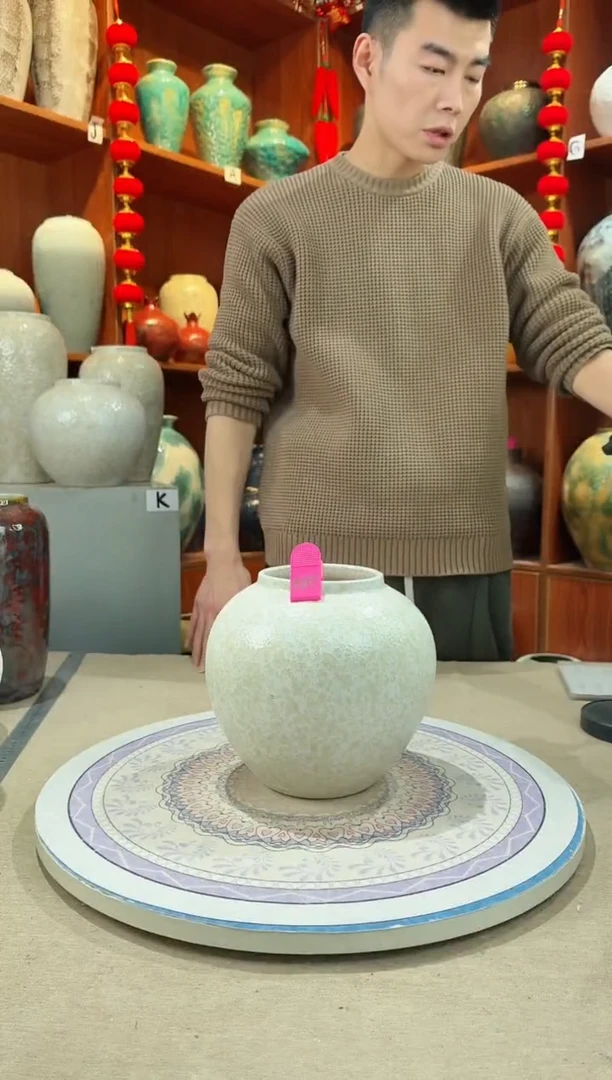 【闪购商品】瓶陶瓷花瓶 无花 a97微瑕