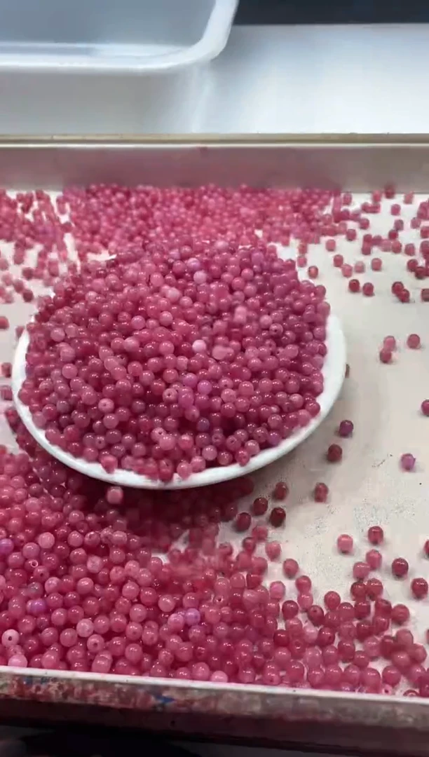 【闪购商品】玛瑙/玉髓颈饰未镶嵌w645红纹石4mm*200颗