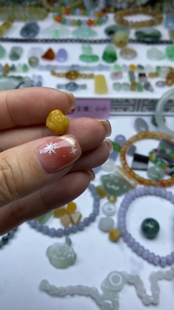 未镶嵌定制翡翠昵毛货定制不退不换