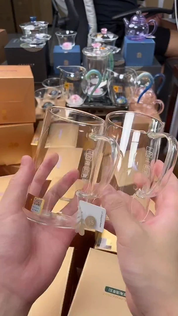 @@禾器晶彩清简杯透明2只
